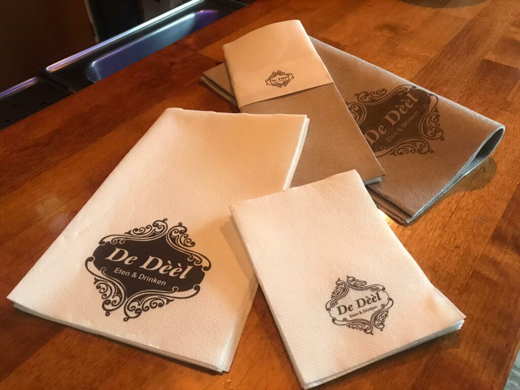 Disposable servetten